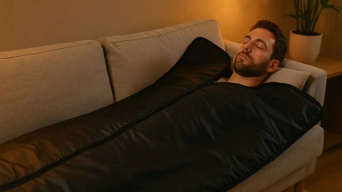 Infrared sauna blankets