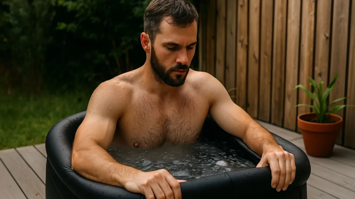 cold therapy 2025, portable ice bath pod, men’s recovery tools, cold plunge benefits, dopamine cold exposure, stress resilience biohack, ice bath routine, at-home cold therapy